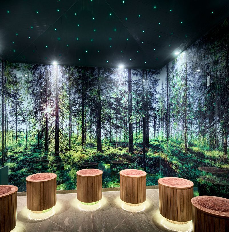 Mount Med Resort Forest Clearing Steam Room Wildschönau