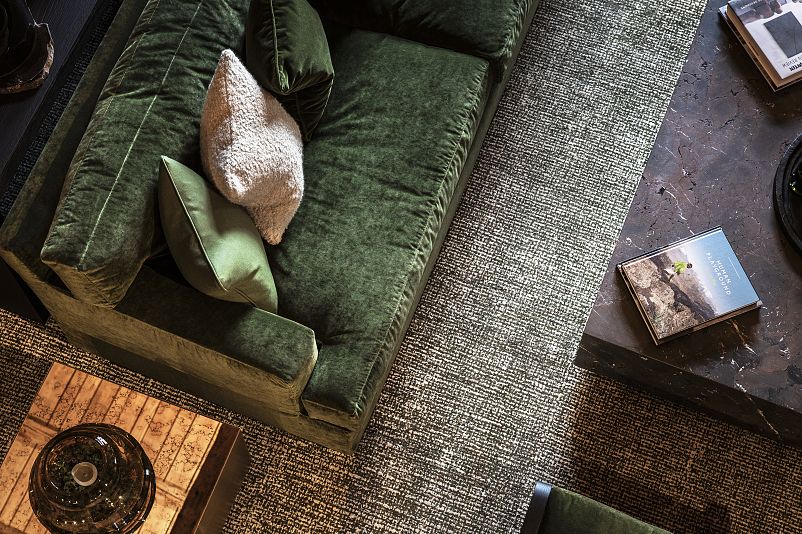 Mount Med Resort Lounge Detail Marble Table Wildschönau