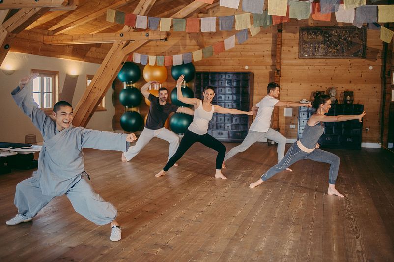 Shaolin-Training mit Meister im Posthotel Achenkirch