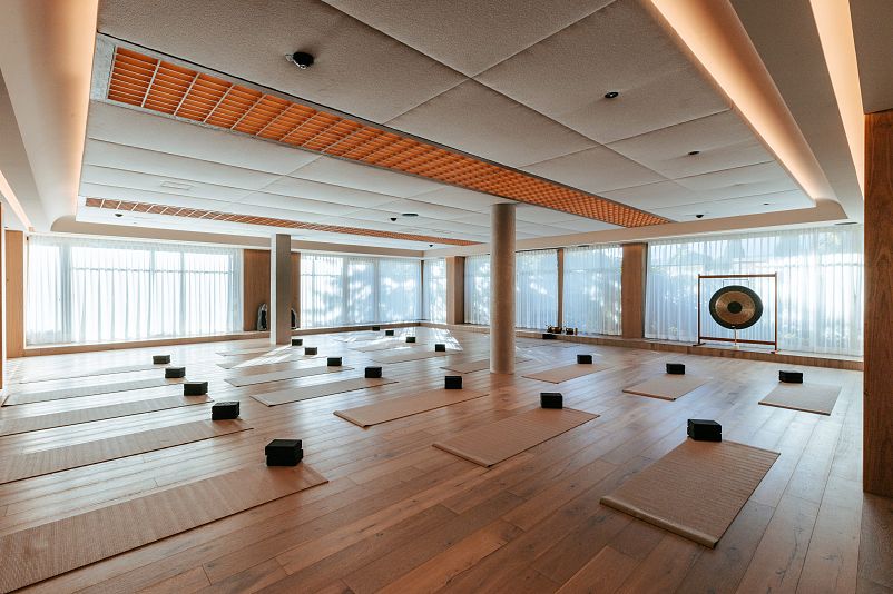 Yoga Studio with Gong – Alpenresort Schwarz