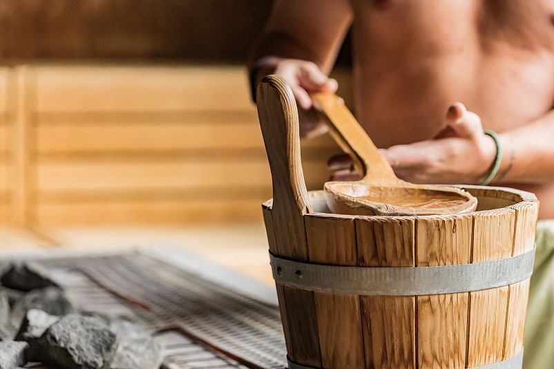 Sauna Infusion Ritual ERMITAGE Wellness Hotel Gstaad